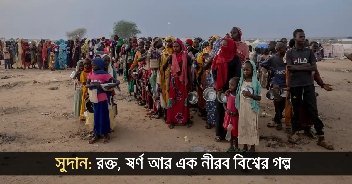 সুদান: রক্ত, স্বর্ণ আর এক নীরব বিশ্বের গল্প